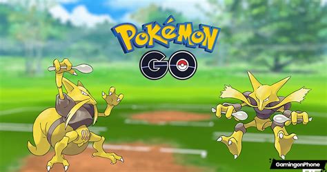 Kadabra Best moveset in Pokémon GO.